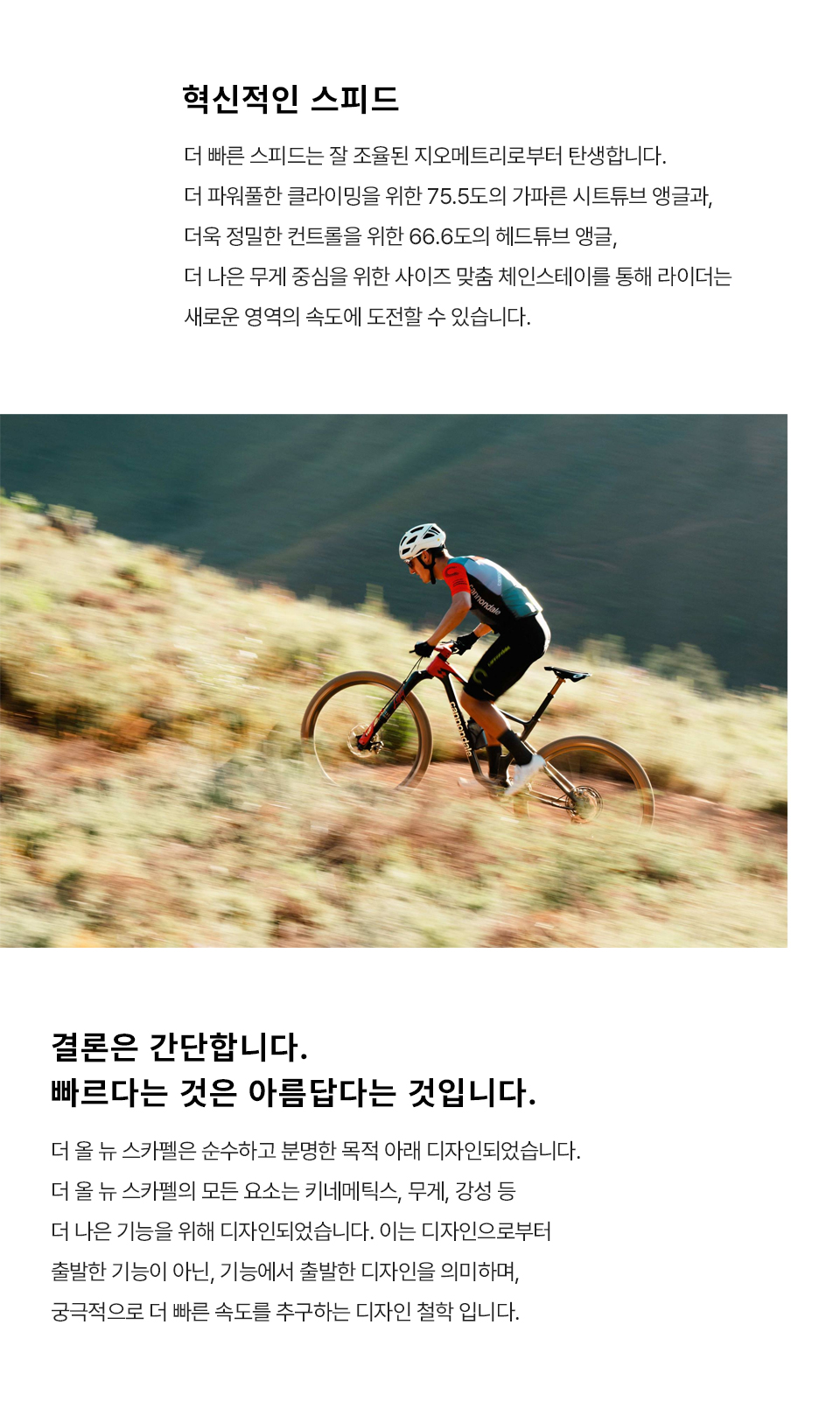 캐논데일 올 뉴 스카펠 카본 하이모드 1 (RRD)